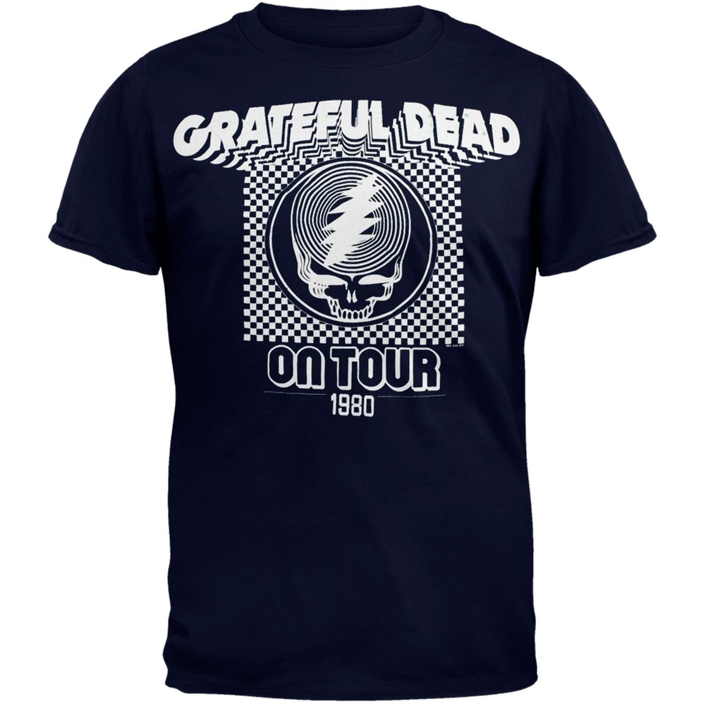Grateful Dead On Tour 1980 Soft T Shirt | Stellanovelty
