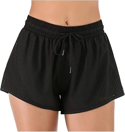amazon ladies running shorts