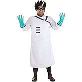 PJ Masks Romeo Costume | Mad Scientist Villain Outfit with Goggles, Gloves and Backpack Accessories