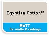 Dulux Walls & Ceilings Matt Emulsion Paint Egyptian Cotton 2.5L view 6