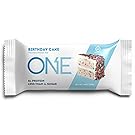 ONE Protein Bar MINI, Birthday Cake, 8g Protein, Less than 1g Sugar, 30 Count