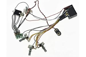 Dopro Pre-Wired 3 Band Active & Passive EQ Equalizer Electric Bass Preamp Circuit