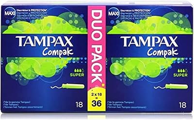 Tampax Compak Super Tampons Loading Sleeve x36 - Discreet Protection
