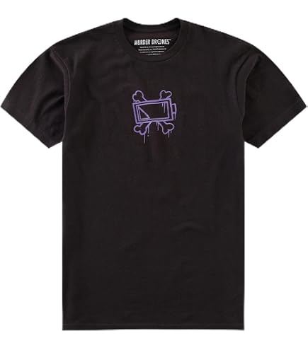 Murder Drones T-Shirt Cartoon Novelty Short Sleeve Cotton Tees