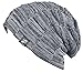 FORBUSITE Fleece Knit Beanie Hat for Men Winter B5816 Black