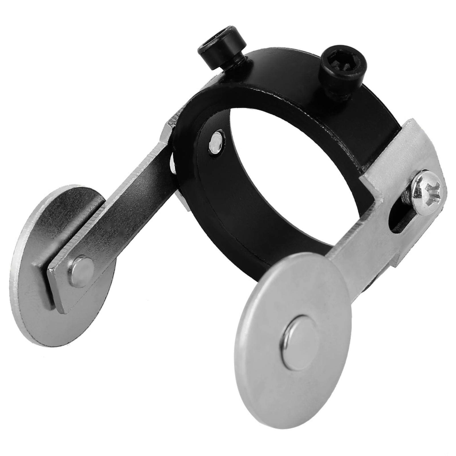 Fafeicy Cutter Torch Roller Guide, Plasma Cutter Guide Ring, Torch Metal Roller Guide Wheel, Roller Guide Plasma Cutter, with Two Screw Positioning for P80