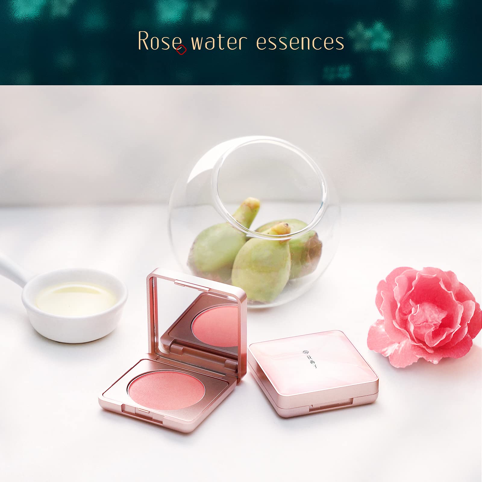 FLORASIS Floral Dew Care Cream-to-Powder Blush 03 Fantasy