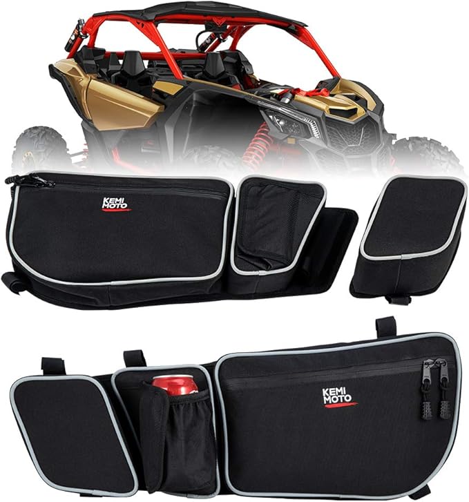 UTV Door Bags for Can Am Maverick XRS XDS X3 Turbo X3 900 Passenger and