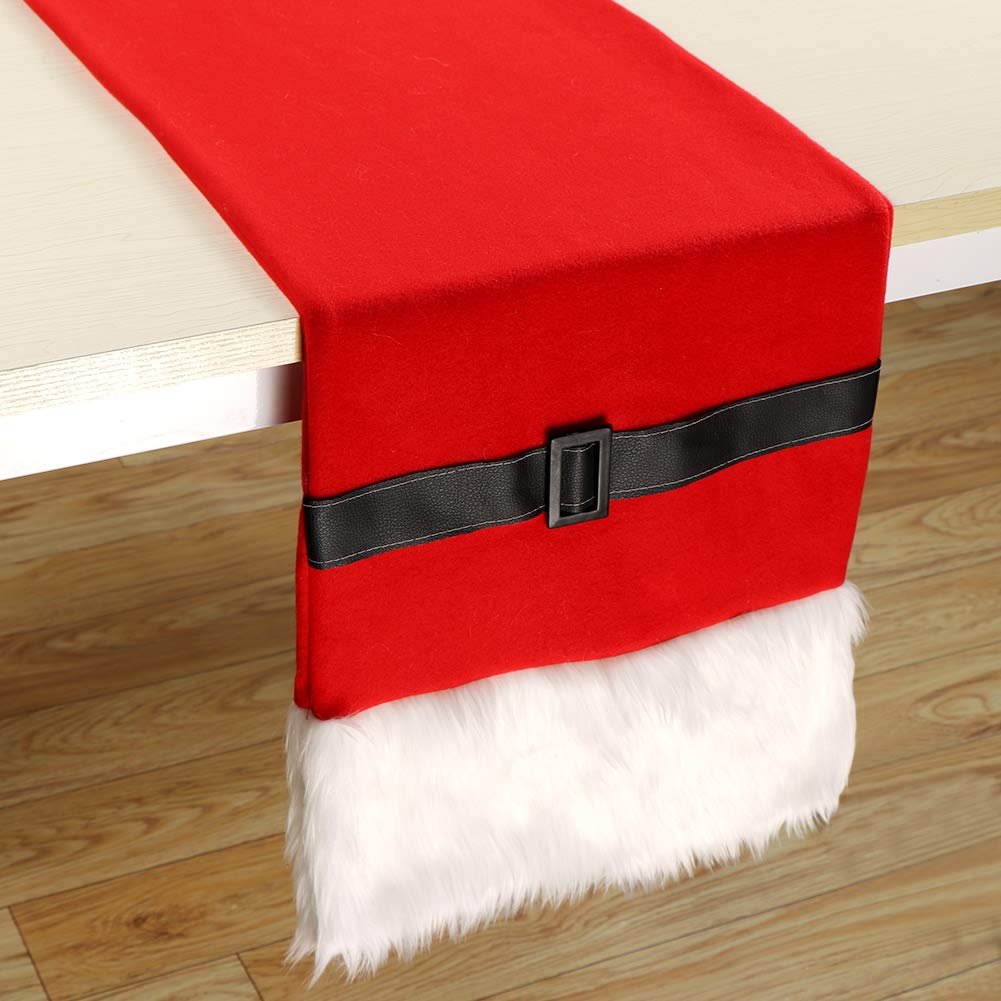 Best Faux Fur Christmas Table Runner