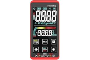 FS8233Pro Touch Multi Meter Automatic Smart Digital Multimeter Electrician Profesional Ohm Hz Capacitance 10A AC DC Multitest