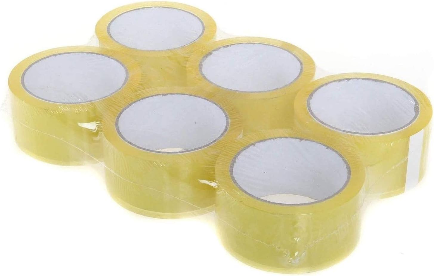 6 rollos de cinta de embalaje Scotch Tape, utilizado para la oficina o