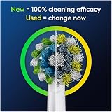 Oral-B Pro Cross Action Replacement Toothbrush Heads Pack of 10 White view 5