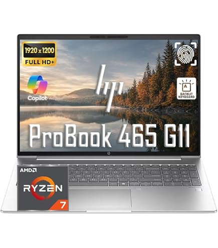 Amazon.com: HP ProBook 465 G11 Laptop, 16