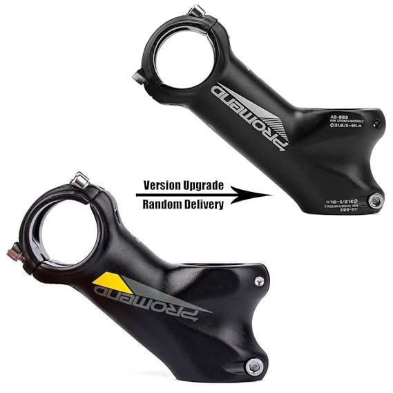 Glaray Fahrrad Lenkervorbau, Aluminiumlegierung MTB Fahrrad Vorbauten, Radfahren Zubehör für Mountainbike, 31.8 * 90mm, Schaf