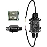 GL-C-012WL Waterproof LED Controller,ESP32 WLED Strip Controllers Via WLED Project for Pool Boat Landscape Outdoor Lights IP65 Ws2811 Digital Addressable Controllers DC5-24V