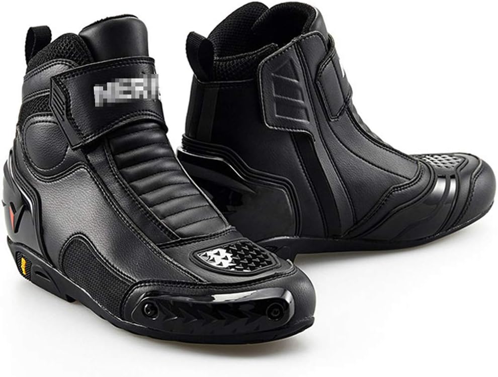 NHX Motorbike Boots Waterproof Men Sports Armoured Heavy-Duty Scooter On-Road Boot Anti Slip Zip Free Boots Off-Road Motorcycle Shoes