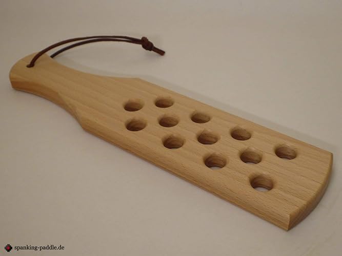 BDSM Spanking Paddle | Hochwertiges, robustes BDSM Spanking Paddle aus massivem Buchenholz