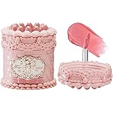 Flower Knows Strawberry Cupid Cake Lip Cream,Long Lasting Soft Pink Matte Lipstick,Hydrating Lip Stain,Transfer & Smudge-Proof Velvet Liquid Lipstick for Girls&Women,0.17 Fl Oz(V05 Pineberry)