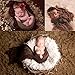 Sunmig Newborn Baby Stretch Wrap Photo Props Wrap-Baby Photography Props (Coffee)