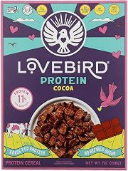 Lovebird, Organic Cocoa Protein Cereal, 7 Ounce