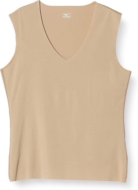 Amazon ミズノ Mizuno アイスタッチ インナーシャツ ノースリーブ フリーカット 75ch355 48 ベージュ Ll アウトドア メンズ 通販