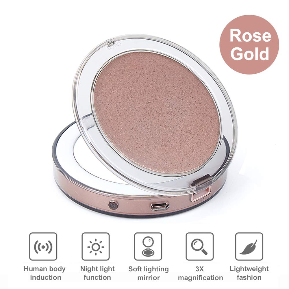 Best Led Lighted Compact Makeup Mirror Your Best Life