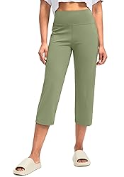 Capri Pants for Women High Waist Workout Yoga Pants