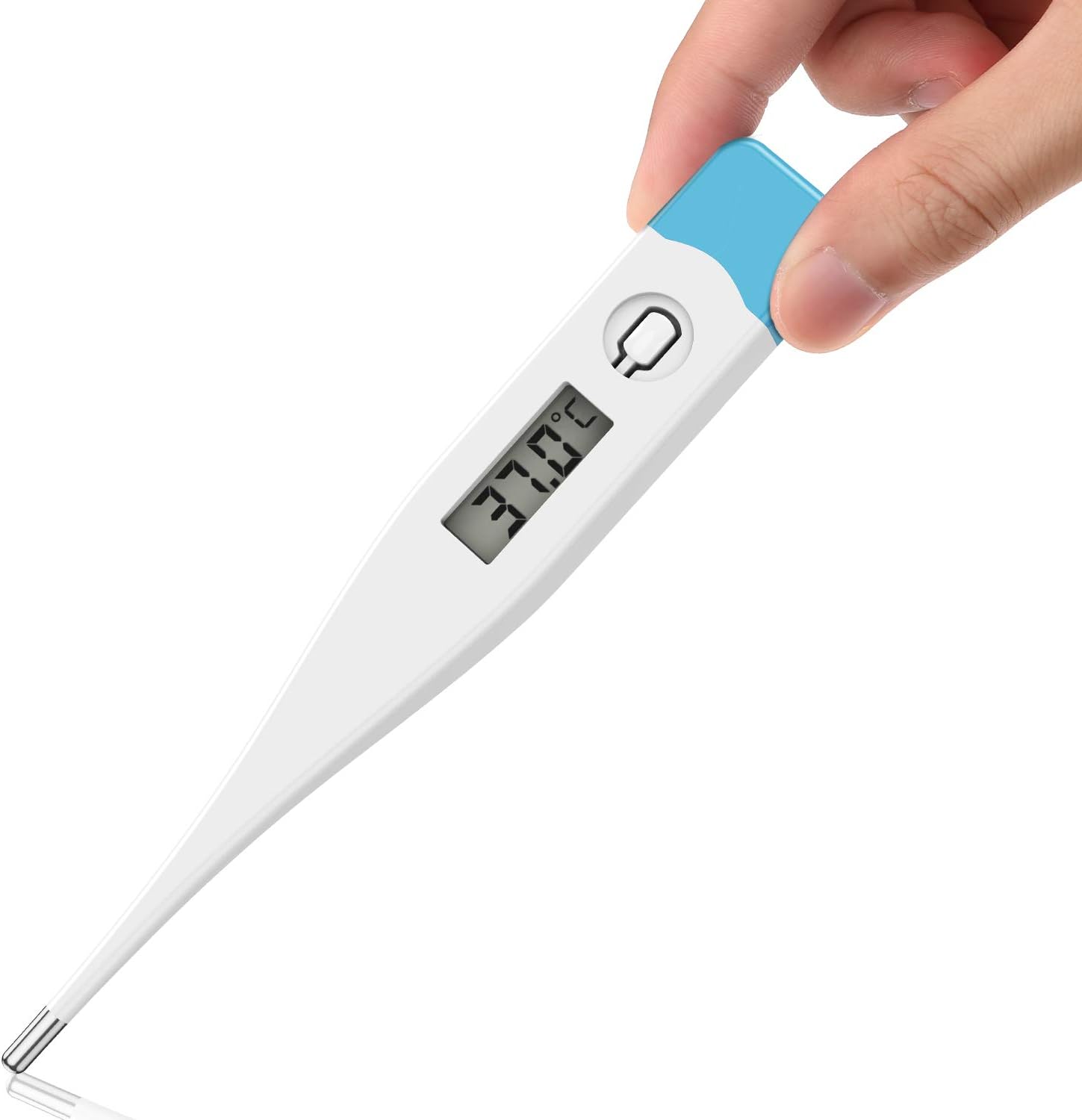 Basal Thermometer, Fast Reading Digital Thermometer, Waterproof Oral Thermometer, Memory Function Fever Thermometers for Baby, Kids, Adult, Pet