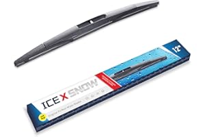 ICEXSNOW 12" Rear Wiper Blade Replacement for Honda CR-V 2022-2017 Subaru Crosstrek 2022-2016 Impreza 2014-2012 XV Crosstrek 2015-2013 Murano 21-09 Pathfinder 12-05 Back Windshield Wiper Blade-12B/H306
