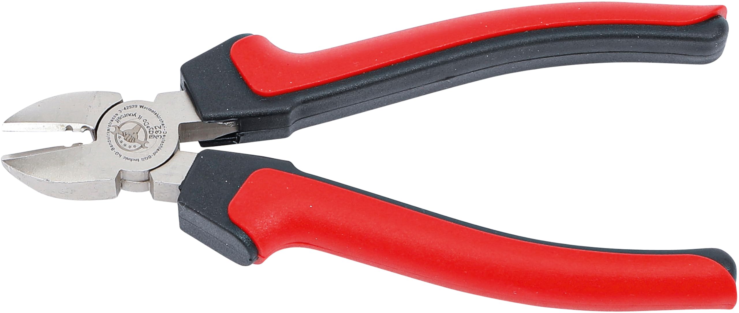 BGS Diy 332 | Diagonal Side Cutters | Stripper function | 165 mm