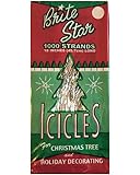 Brite Star Tinsel Icicles, 1000 Strands Per Package