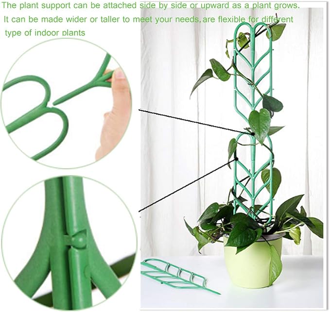Enrejado para plantas de interior para plantas trepadoras, paquete ...