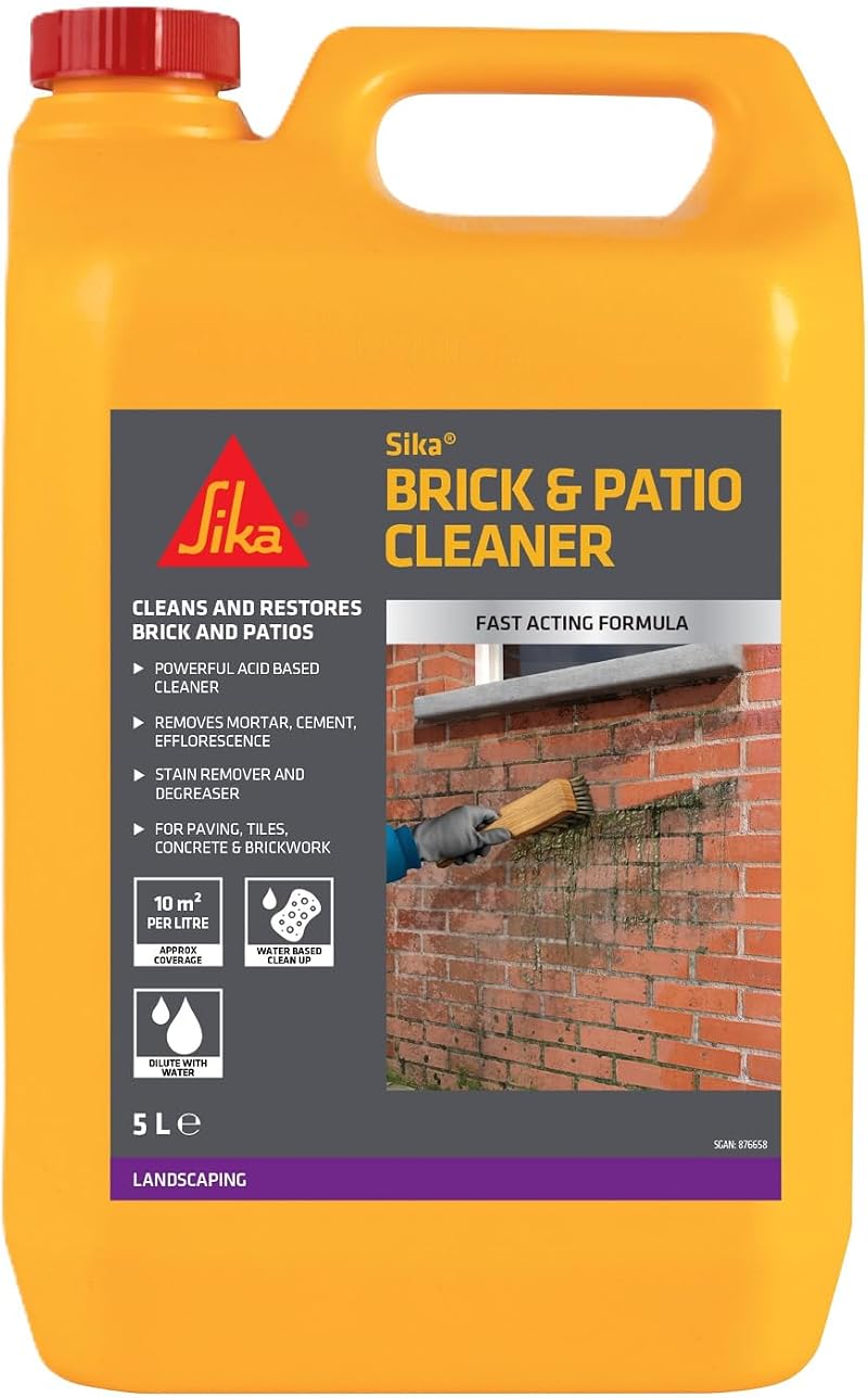 Sika Brick & Patio Cleaner High Strength 5 Litre