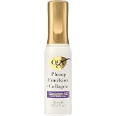 OGX Plump Emulsion + Collagen Conditioning Hair Mist, 6.5 fl oz | Volumizing Hair Spray, Marula Oil, 3x Plumper Hair for up to 72 Hours, 450&deg;F Heat Protection, Without the Weight