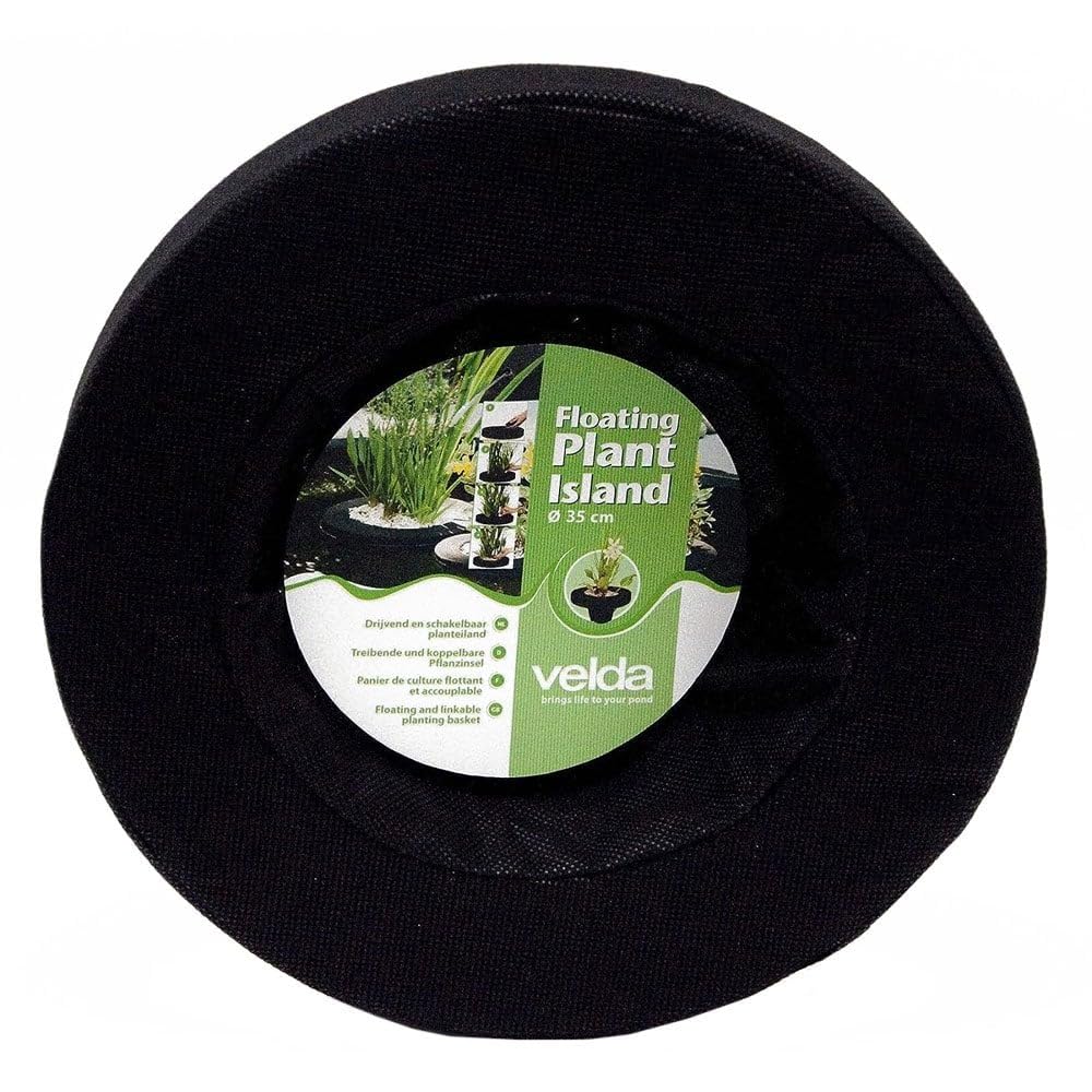 velda 127573 Driving planting island for the pond, diameter 35 cm, Round, Floating Plant Island