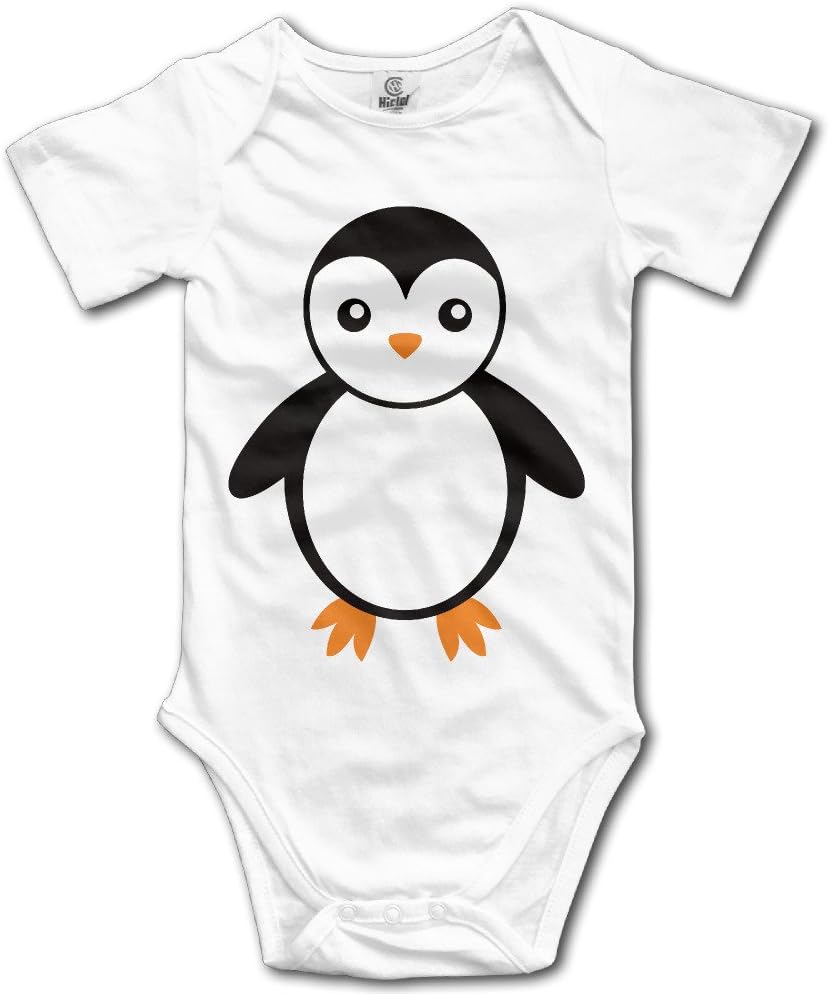 RISE Cute Cartoon Smile Baby Penguins Bird Baby Onesie Bodysuit