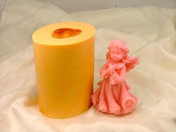 LC Engel N195 Craft Art Silikon Seife Form Craft DIY, Seifengießform Kerze handgefertigt