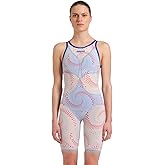 Arena Womens Open-Back Powerskin Carbon Air2 Kneeskin Racing Suit