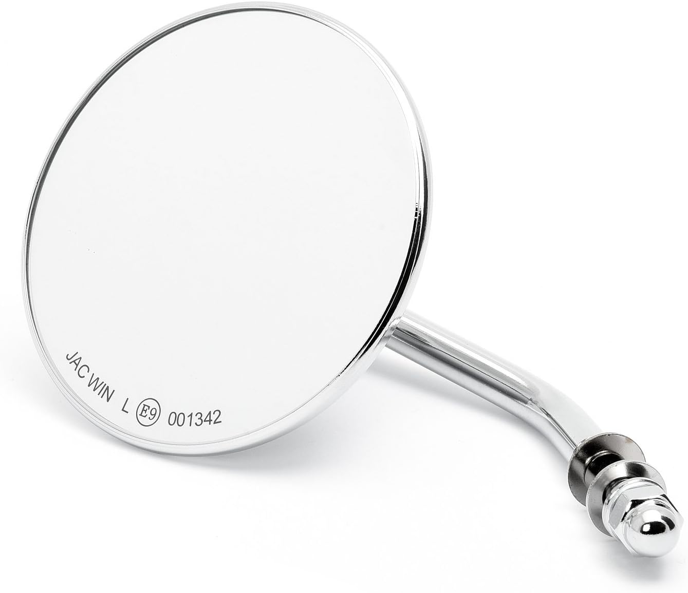 Custom Mirror Round 4 Inch Chrome with EApproval for