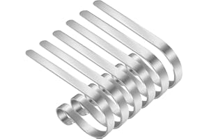 Ginbel Direct 6 Pack Christmas Stocking Holders Mantel Stocking Hanger Christmas Decoration Supplies