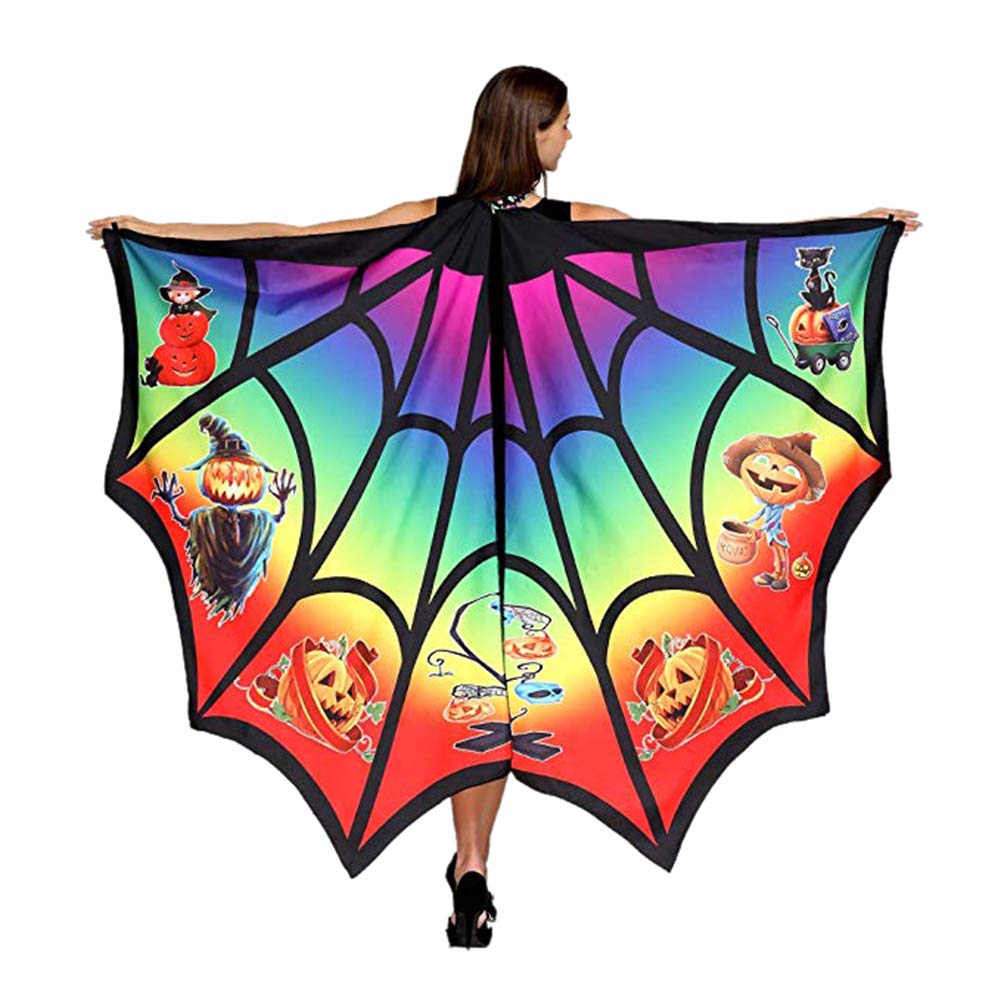 Halloween Butterfly Cloak Butterfly Cape Halloween Butterfly Wings Shawl Costume Halloween Butterfly Cosplay Cape Fairy Ladies Cape Butterfly Dance Cape Butterfly Wings Costume Cape for Girls Women