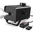 Theefun Fog Machine 2000CFM Smoke Machine with Wired and Wirelss Remote Control 400W Halloween Fog Machine with Handle for Christmas Wedding Party and Stage Effect