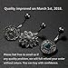 Aroncent 3 Pcs Stainless Steel Zirconia Belly Button Body Piercing Barbell for Women Girls