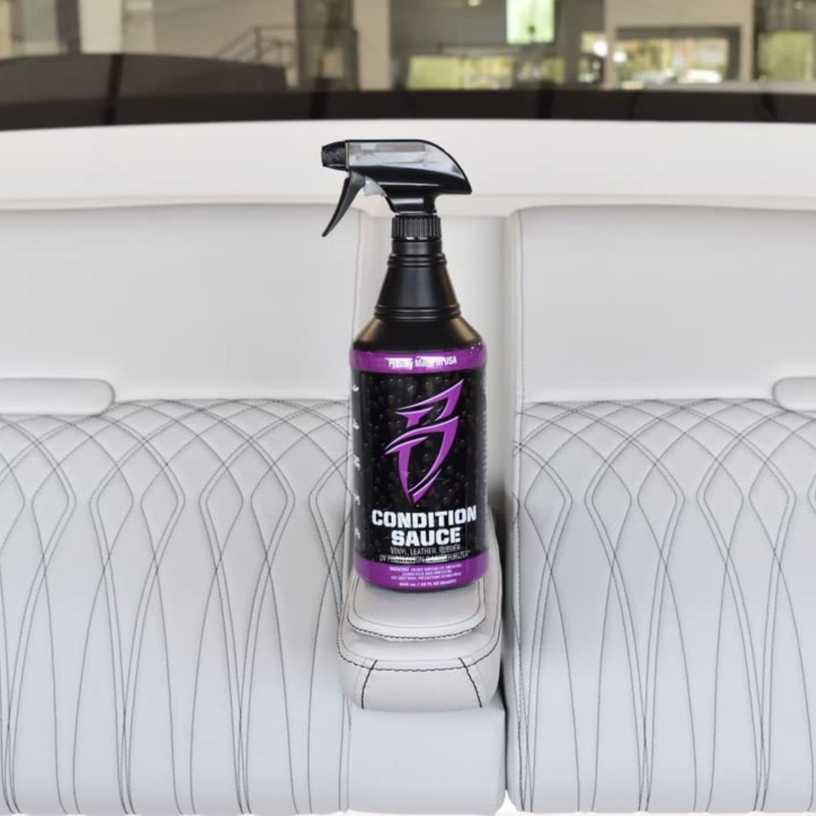 Boat Bling Condition Sauce Premium Interior Moisturizer with UV Protection, for Boats, RVs, Powersport Vehicles and More