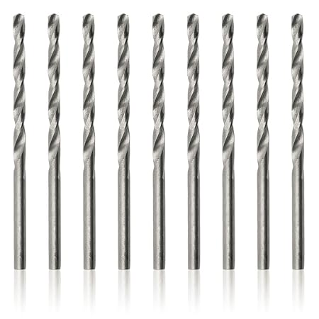 Generic 2Sets 10Pcs/set 3.0mm HSS Quty Precision Micro Straight Shank Twist Drill Bits Kit Stock Offer