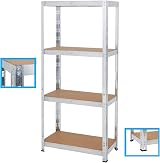 TMZ Heavy Duty Boltless Metal Steel Shelving Unit 1500x750x300mm 175KG Per Shelf view 7