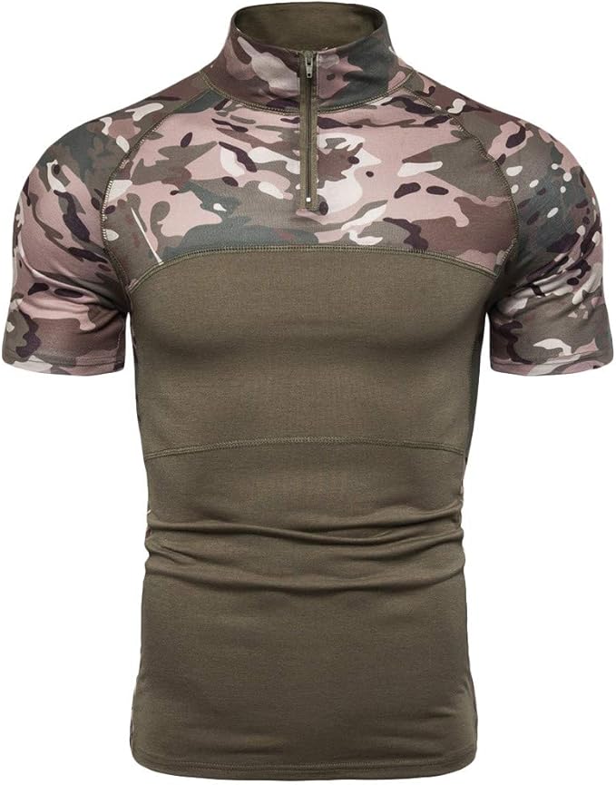 t shirt fermeture eclair homme