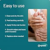 Compeed Bunion Plasters 5 Pack – Hydrocolloid Foot Treatment Medium view 5