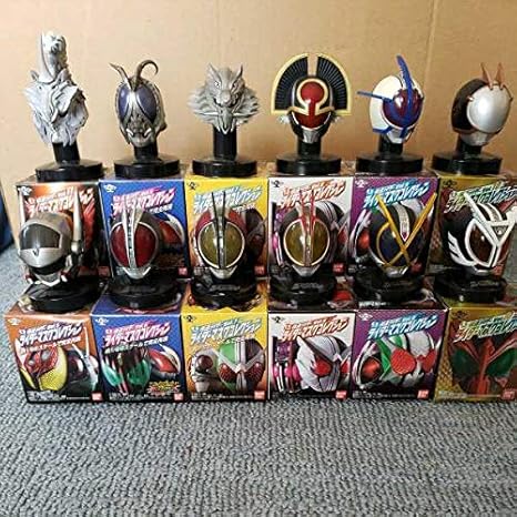 Amazon 仮面ライダーマスクコレクション ファイズ アクセル ブラスター オルフェノク オートバジン カイザ デルタ他12体セット フィギュア ドール 通販
