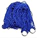 ABlevel Outdoor Camping Survival Cord Garden Hammock Nylon Rope Sleeping (Blue)